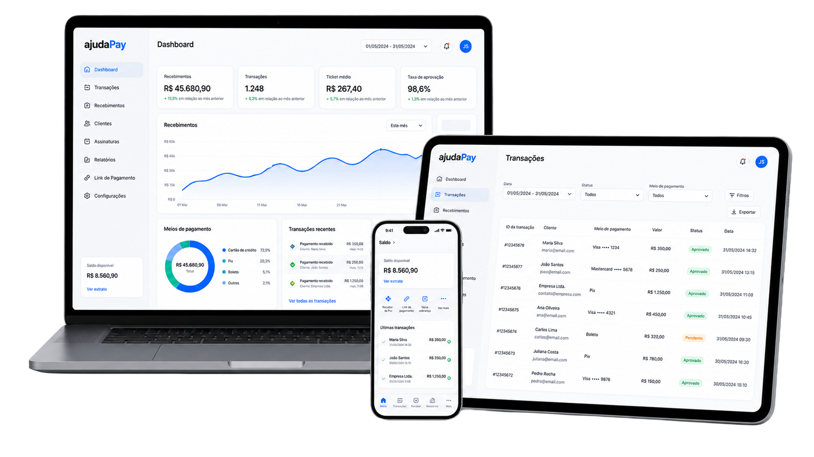 Plataforma Completa Dashboard